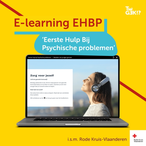 Gratis e-learning: Eerste Hulp Bij Psychische problemen