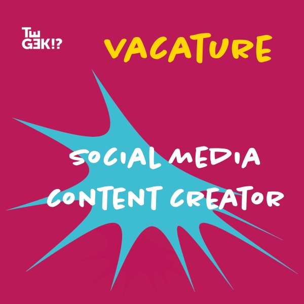 Vacature: social media content creator (halftijds)